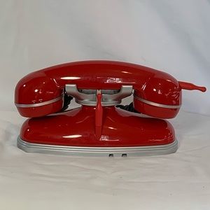 Vintage Pottery Barn Retro Cordless Dial Tone Phone